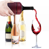 Cadeau pour les amateurs de vin Refroidisseur de vin rapide et portable Bouteille unique en acier inoxydable Refroidisseur de bouteille de vin isolé