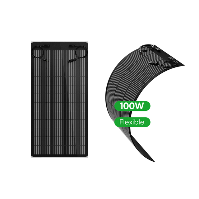Flexible  Solar Panel for Outdoor Lights 100w 200w Flexible Pv Solar Power Panels  for Car for Boat