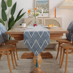 Dairui bán buôn hiện đại tối giản Nhật Bản Jacquard sóng phẳng góc bảng <span class=keywords><strong>Runner</strong></span> - Product Image 2