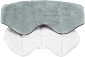 Flanell Hot Com press Weighted Augen maske <span class=keywords><strong>Massage</strong></span> Schlaf Augen maske Factory Custom ized OEM & ODM - Product Image 2