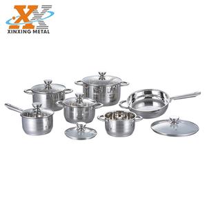 Juego de Ollas y Sartenes de Acero Inoxidable para Cocina Japonesa, Estilo Indonesio - Product Image 1