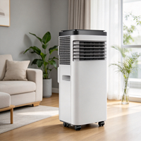 Climatiseur portable compact et pratique, fonctionnement silencieux, refroidissement et chauffage, 9000 BTU, fabriqué en Chine
