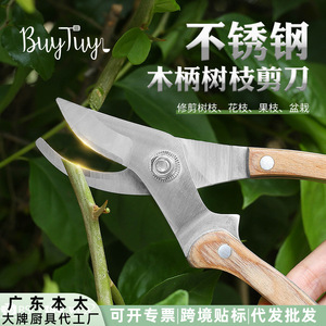 Garden Pruning Shears 20-30 Mm Bypass For Fruit <b>Trees</b> And <b>Branches</b> Home Use - Product Image 4