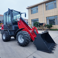 Heißes Produkt: 4WD Kompakt-Frontlader für die Landwirtschaft – 4WD Diesel Teleskop-Radlader mit Schaufel für Garten und Hof
