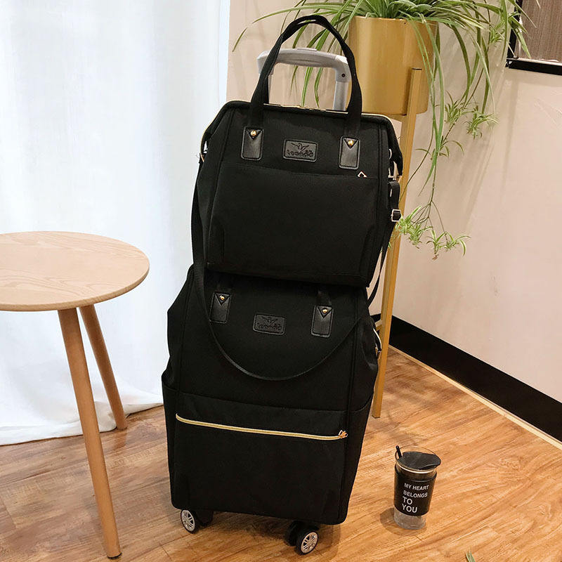 Jeu de roulettes noires (peut être porté sur les deux épaules)