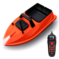 Bateau à appâts télécommandé Flytec V805 GPS, mini bateau à appâts RC, bateau intelligent télécommandé 500M, 24 points, capacité de charge de 1,5 kg