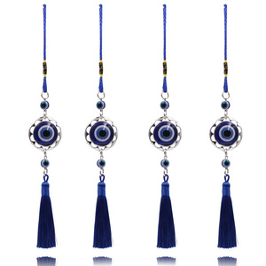 Pendentif Mural Nazar Turc Bleu Contre le Mauvais Œil, Amulette Décorative pour Voiture/Maison/Jardin/Porte-clés, Protection et Porte-bonheur - Product Image 3