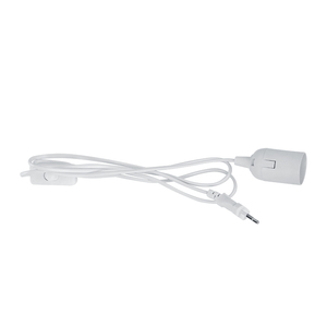 Juego de cables de lámpara colgante, extensión de 15 pies, enchufe de bombilla E26 E27 a ca de EE. UU. Con interruptor de encendido/apagado - Product Image 1