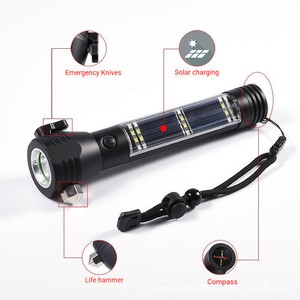 Nouvel ensemble de lampes de poche d'urgence double pack 2026 |   Lampes de sécurité solaires rechargeables pour la famille et l'équipe - Product Image 4