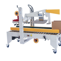 Machine de scellage automatique de cartons électrique à haute précision contrôlée par PLC pour les applications alimentaires et de boissons