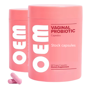 Complément alimentaire probiotique pour femmes, enzymes digestives, marque privée d'usine, vegan, capsules vaginales probiotiques pour femmes - Product Image 1
