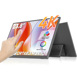 <span class=keywords><strong>Monitor</strong></span> <span class=keywords><strong>Portatile</strong></span> <span class=keywords><strong>Touch</strong></span> SIBOLAN Ultra-Sottile 23.8\" 4K IPS con USB-C, Display per Gaming e Laptop, HDR 100% SRGB, Altoparlante Integrato - Product Image 1