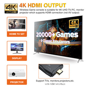 ZongX M9 Retro Video <strong>Game</strong> Console with Built in 20000+ <strong>Games</strong> 15 Emulators <strong>Plug</strong> <strong>and</strong> <strong>Play</strong> Retro <strong>TV</strong> <strong>Games</strong> with Wireless Controllers - Product Image 4