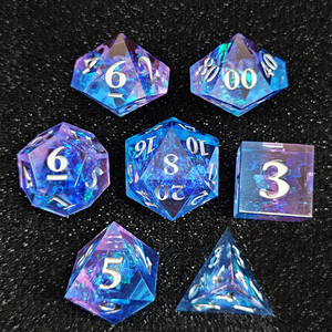 24mm Màu giấy tiêu chuẩn nhựa xúc xắc, DND Hội Đồng Quản trị trò chơi xúc xắc, rpgresin xúc xắc - Product Image 3