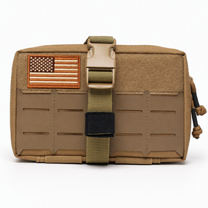 กระเป๋าอเนกประสงค์แบบยุทธวิธี Molle Admin Pouch, กระเป๋า EDC สำหรับคาดเอว, กระเป๋าใส่อุปกรณ์อเนกประสงค์แบบโมดูลาร์, กระเป๋าจัดระเบียบอุปกรณ์ปฐมพยาบาลสำหรับลูกเสือ - Product Image 1