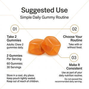 Gomitas de L-Carnitina, Vitamina C, B6 y B12, 60 Unidades, Fabricante OEM ODM, Etiqueta Privada, Directo de Fábrica - Product Image 2
