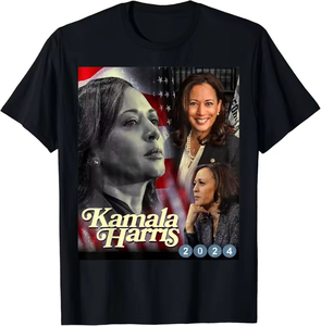 เสื้อยืดเลือกตั้งใหม่ - เสื้อยืดคอกลมแขนสั้นพิมพ์ลายแมวรักชาติสำหรับผู้สนับสนุนทางการเมือง - Product Image 5