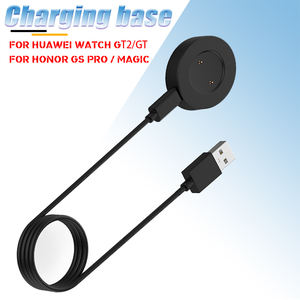 Support de charge portable pour montre connectée XY Band <span class=keywords><strong>GT</strong></span>/GT2, <span class=keywords><strong>chargeur</strong></span> USB 18W magnétique ABS 5V/1A, noir et blanc, pour Honor Gs <span class=keywords><strong>Pro</strong></span> - Product Image 3