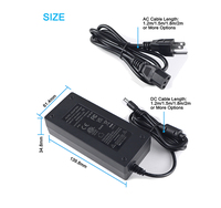 Transformateurs entrée 100-240V sortie ca à cc 12V 1A 2A 3A 4A 5A 6A 7A 8A 9A 10A adaptateur secteur alimentation 12 volts