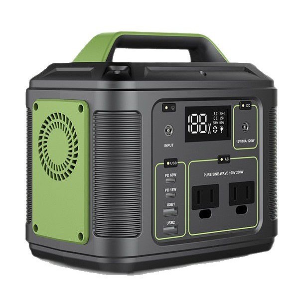 200W-3000W MPPT Solar-Powered LiFePO4 Portable Power Station for Home & Car Use with Smart Display and Intelligent Protection