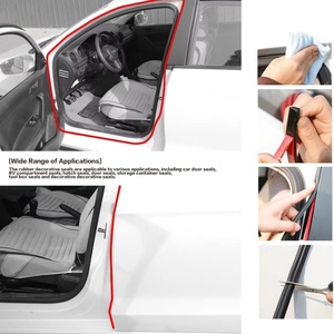 Tira de sellado de puerta de <span class=keywords><strong>coche</strong></span> de espuma de goma Epdm en forma de D autoadhesiva automotriz - Product Image 6