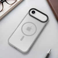 Coque de Téléphone Personnalisée Anti-Rayures à Anneau Magnétique pour Chargement sans Fil, Fine, Compatible iPhone 17 Air et iPhone 17 Pro Max