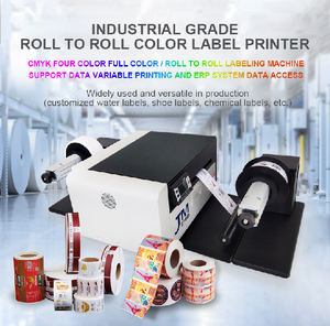 Máquina automática de impresión de etiquetas de inyección de tinta de color adhesivo de rollo a rollo de escritorio para pequeñas empresas - Product Image 2