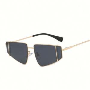 Lunettes de soleil de style nouveau 2019 pour femmes et hommes, lunettes de soleil punk, monture en métal - Product Image 2
