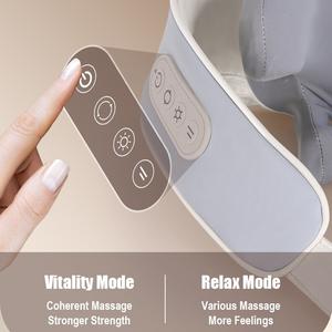 5D Mini Knet-Nacken massage gerät New Trend ing Leistungs starke kabellose Nacken massage geräte Silikon köpfe Neueste Massage geräte - Product Image 6
