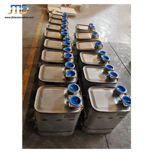 Xe tải vuông ba cách SCR (chọn lọc xúc tác giảm) xúc tác <span class=keywords><strong>Muffler</strong></span> với gốm <span class=keywords><strong>DPF</strong></span> chất xúc tác - Product Image 2