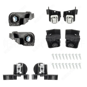 Kit de Soporte para Faros Delanteros Volkswagen Passat B8PA 2019-2022, Piezas de Reparación de ABS con Tornillos, Posición Delantera - Product Image 2