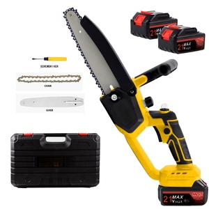 Scie à chaîne sans fil 8 pouces à moteur brushless, qualité industrielle, portable, pour jardinage, batterie lithium, OEM - Product Image 3