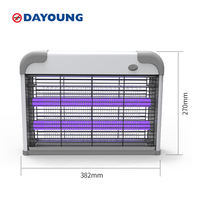Chine fabricant haute tension moustique mouche tueur lampe ABS Camping Bug Zapper attrape mouche électrique dispositif de lutte antiparasitaire solide