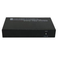 Conmutador de Red Gigabit de Venta Caliente de Fábrica, 2 Fibra, 4 RJ45, Transceptor Óptico, Convertidor de Medios BIDI 20KM, Conmutador Ethernet PoE Gigabit