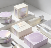 Étiquettes autocollantes personnalisées imperméables et résistantes aux taches pour produits de soins personnels