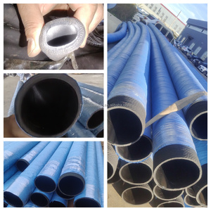 <span class=keywords><strong>Tuyau</strong></span> en <span class=keywords><strong>caoutchouc</strong></span> de pompe à béton de construction flexible ondulée de grand diamètre de bride - Product Image 4