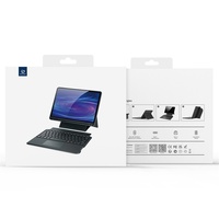 Étui clavier magnétique sans fil pour tablette iPad Pro 11, clavier magique trois-en-un pour iPad 10.2