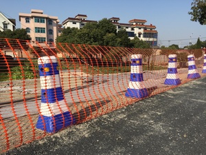 100% nueva red de malla de valla de seguridad de plástico HDPE 4FTX100FT barrera naranja redes de plástico de alta visibilidad - Product Image 5