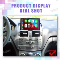 Radio de Coche con Pantalla Táctil de 8 Pulgadas para Mercedes Benz Clase C W204 2007 2008 2009-2011, Navegación GPS, Estéreo, Reproductor Multimedia de Video