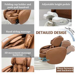 Sillón de Pedicura de Alta Calidad para Salón de Uñas, Muebles para el Cuidado de los Pies, Sillón de Spa de Masaje Automático Moderno y Lujoso en Venta - Product Image 5