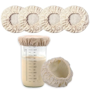 Fermentation Jar Cover Canning Lid Fabric Cover Reusable Fermentation Lid for Kitchen - Product Image 1