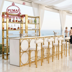 "Wedding Club Furniture Cóctel Juice Bar Mostrador Con Wine Rack Muebles Para Bares Y Discotecas" - Product Image 6