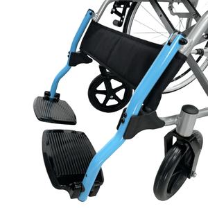 เก้าอี้รถเข็นทางการแพทย์แบบปรับแต่งได้รถเข็นด้วยตนเองสำหรับอุปกรณ์ฟื้นฟูร่างกาย CA811B - Product Image 5