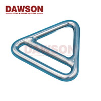 Anneau oblong robuste en acier inoxydable avec clip