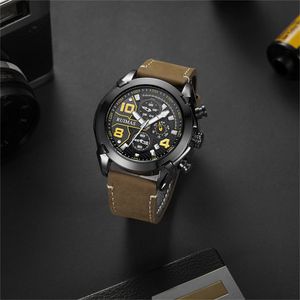 Reloj Ruimas montres-bracelets de luxe en cuir de qualité pour hommes mode noir pour hommes <span class=keywords><strong>montre</strong></span>-bracelet en gros lumineux <span class=keywords><strong>montre</strong></span> de <span class=keywords><strong>force</strong></span> marine - Product Image 5