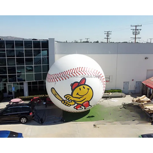 Bola Bisbol Tiup Raksasa Model Bisbol Promosi dengan Logo Kustom, Bola Pantai Tiup, Diskon Besar - Product Image 2