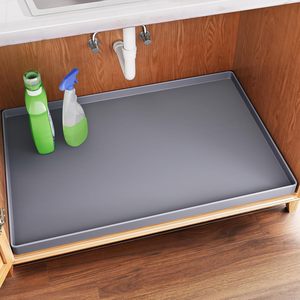 2025 New Arrival 100% Silicone Waterproof <strong>Cabinet</strong> Protector Mats under Sink <strong>Kitchen</strong> <strong>Cabinet</strong> <strong>Liner</strong> for Kitchenware - Product Image 1