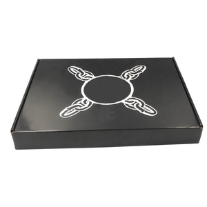 2022 custom logo black Corrugated Board underwear package box lingerie packaging box paper box