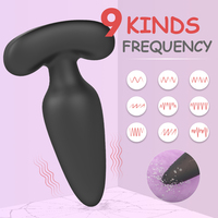 S-HANDE Vibromasseurs en silicone pour hommes, jouets sexuels anaux, plug anal vibrant, jouets sexuels anaux et vaginaux pour hommes