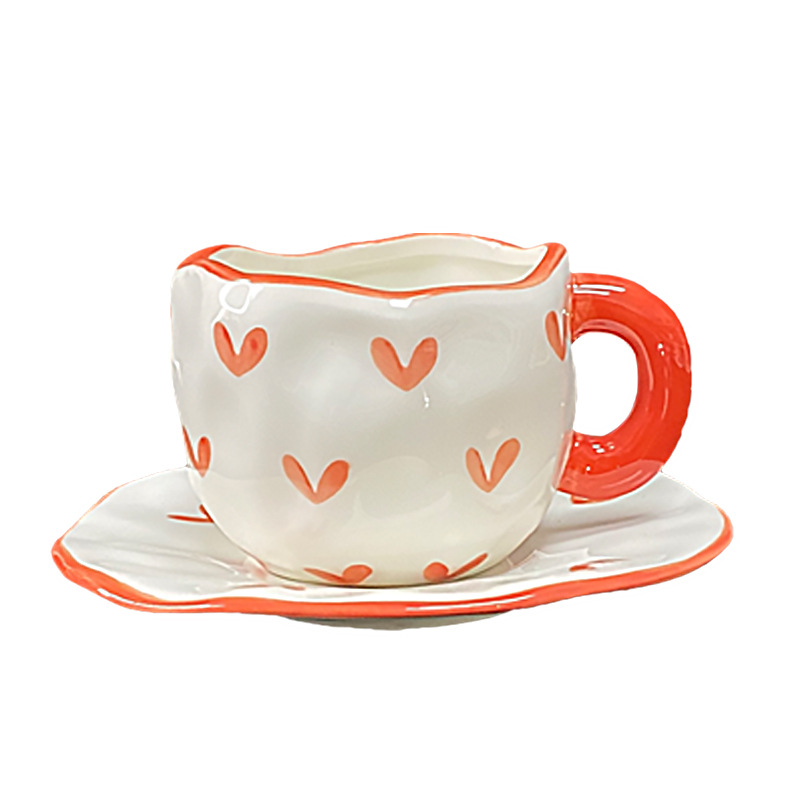 Vendita calda della fabbrica stella porcellana tazza di caffè e set da tè in ceramica tazza Set